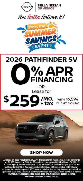 2026 Pathfinder SV